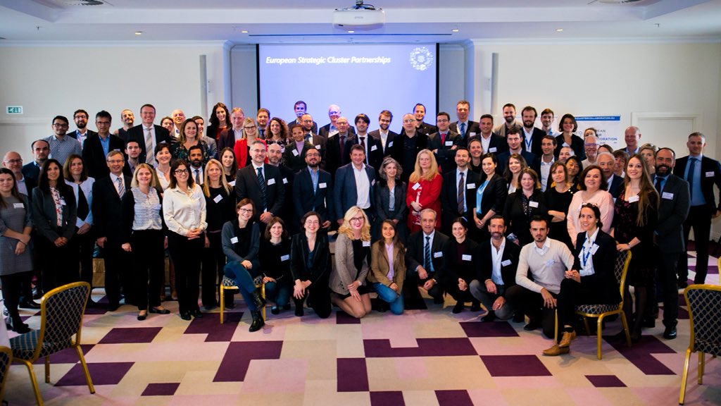 Carsten Schierenbeck (@schierenbeck_c) on Twitter photo Thanks to the participants from 50 European #cluster partnerships <a href="/EU_Growth/">Internal Market, Industry, Entrepreneurship & SMEs</a> @EU_EASME for the engaging discussions on how to push <a href="/Clusters_EU/">European Cluster Collaboration Platform (ECCP)</a> 👏Bravo!! #escps3 #escp4i #innosup #cluster #escp4X #EOCIC Thanks to the participants from 50 European #cluster partnerships <a href="/EU_Growth/">Internal Market, Industry, Entrepreneurship & SMEs</a> @EU_EASME for the engaging discussions on how to push <a href="/Clusters_EU/">European Cluster Collaboration Platform (ECCP)</a> 👏Bravo!! #escps3 #escp4i #innosup #cluster #escp4X #EOCIC
