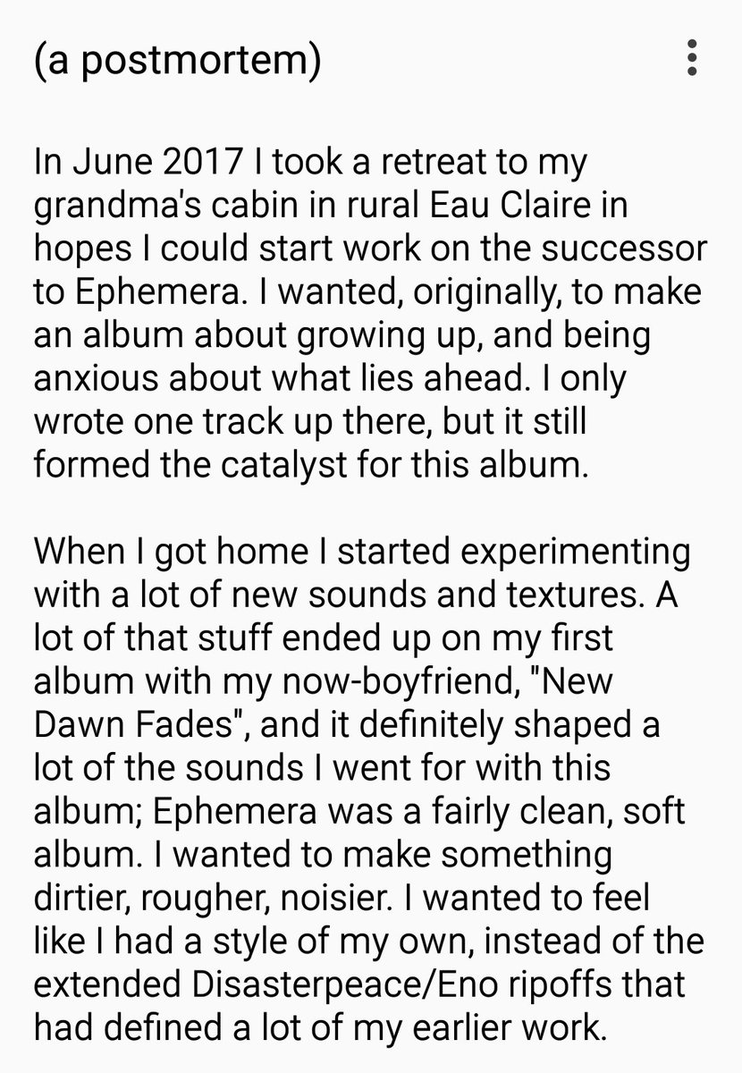 tsunxmimusic's tweet photo. A postmortem. An explanation.
"Pictures of You." out now on @bludhoney. https://t.co/fxejrwmwsb