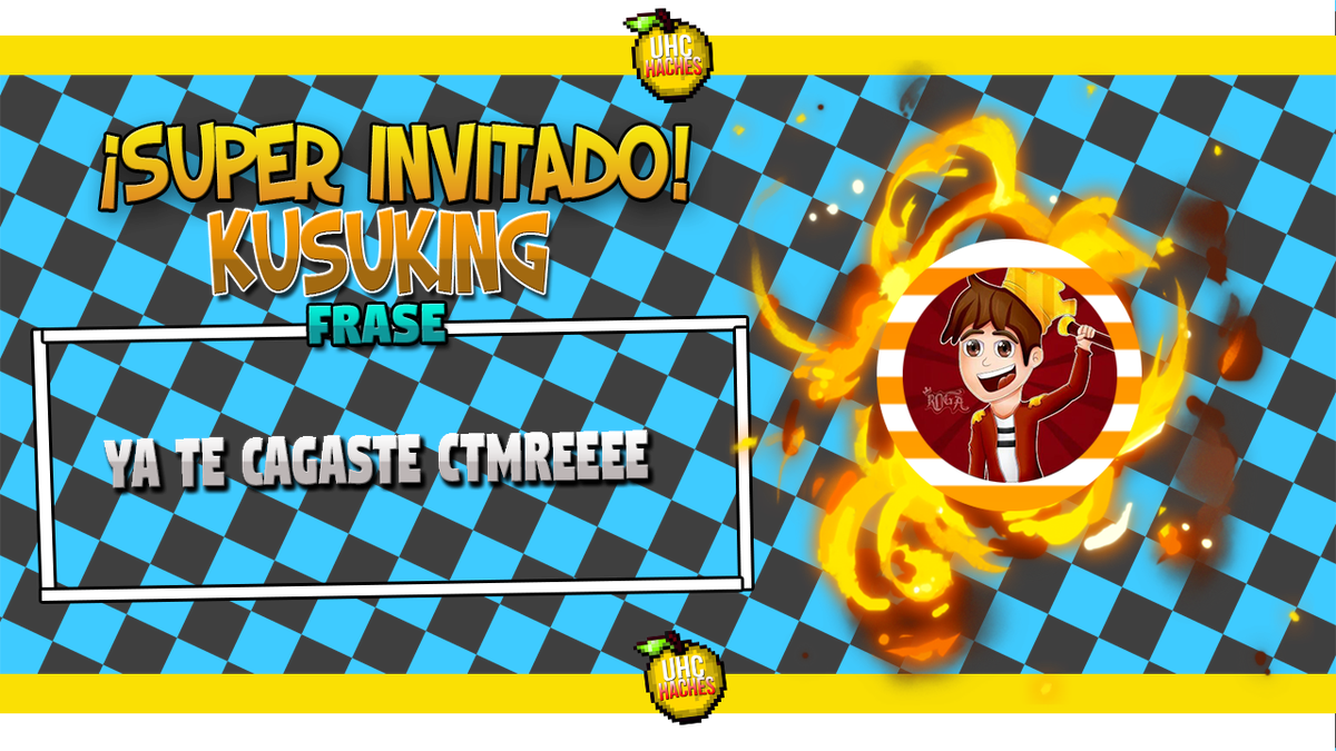 UHCHACHES's tweet photo. ⭐️¡Presentamos a @KusukinCR !⭐️ 
⏩Frase: Ya te cagaste ctmreeee
👥¿Te interesa participar? Escríbenos en MD📩

ETIQUETEN A @MrDeivid__ https://t.co/qrA3eJromy