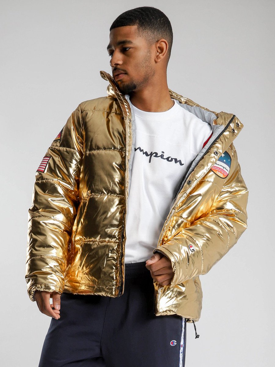 champion metallic puffer