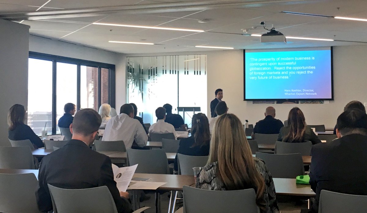 MetroPhxExport's tweet photo. “Effective cross cultural communication is critical for success in global business” thank you Kishore Dash for a great talk! #EXPORTEXPLORE https://t.co/tA8slhebfW