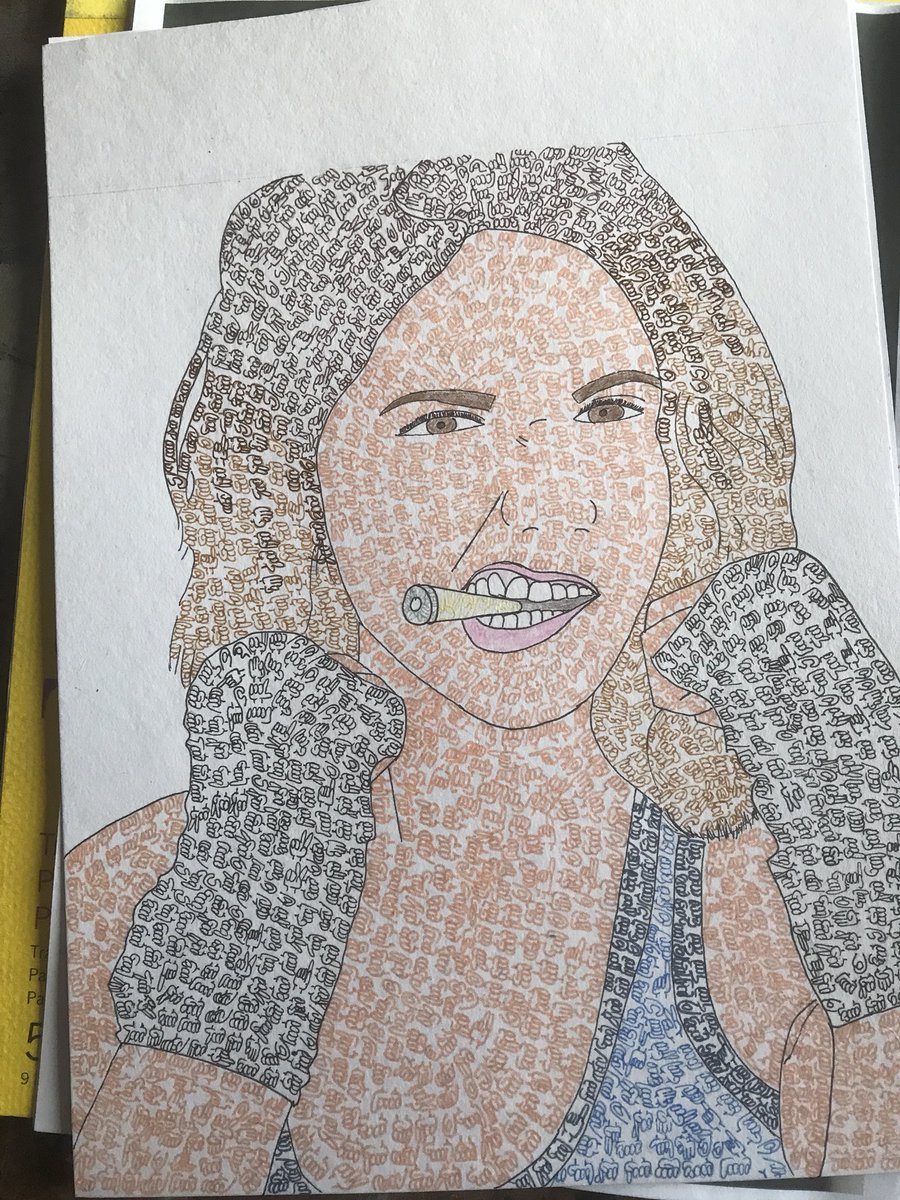 UnDeafinedArts's tweet image. Finally finished Elise&apos;s portrait after four days.