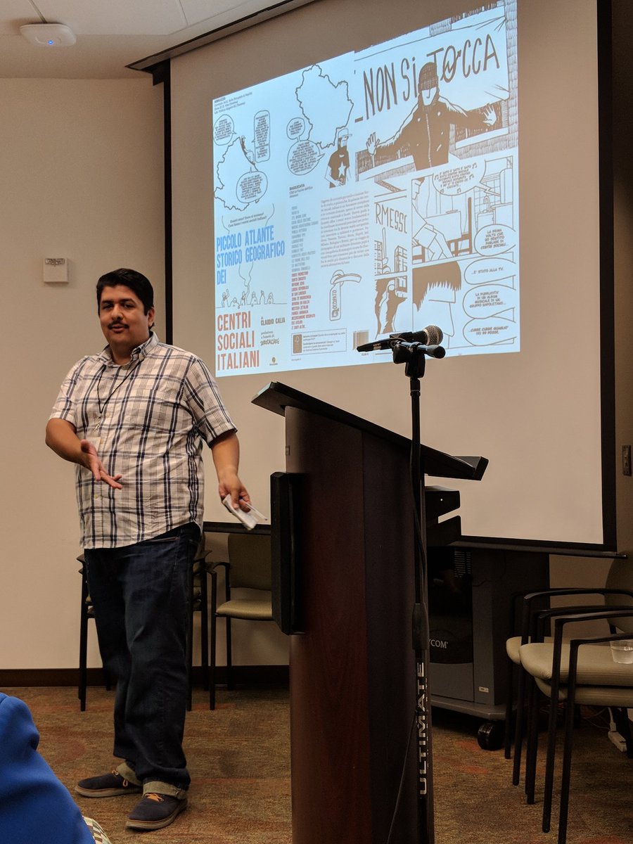 andreapetri50's tweet photo. Jorge Hernández #SDSU #nchea #6WLS #miracosta presents on the great projects in Italian classes https://t.co/MaEOnkMxy1