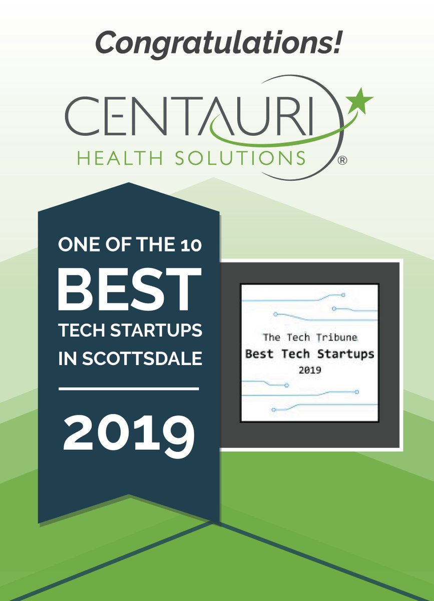 Centauri named a Top Ten Tech company! #healthcaretechnology
