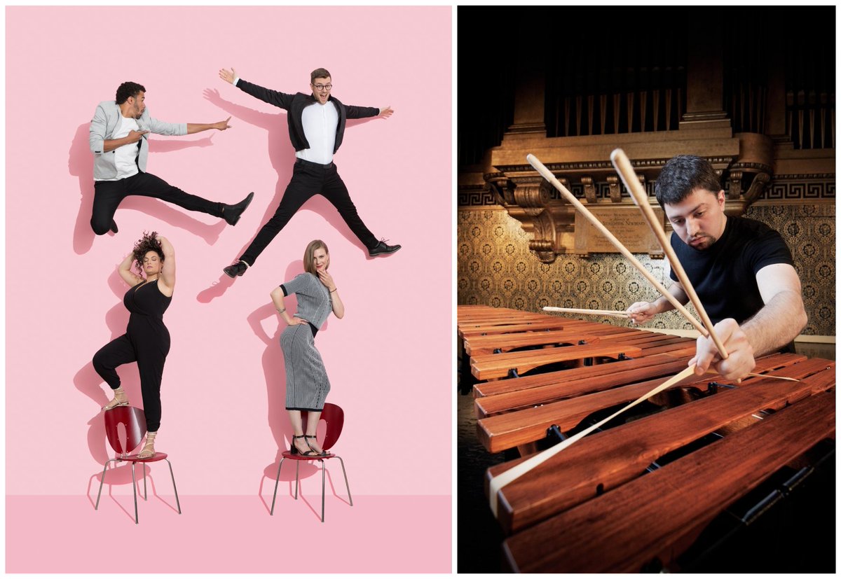 This Sunday PQ performs in D.C. with special guest <a href="/ianrosenbaum/">Ian David Rosenbaum</a>, marimba, at the <a href="/NationalGallery/">National Gallery</a> to celebrate the work of contemporary artist Rachel Whiteread! More info: nga.gov/calendar/conce…
