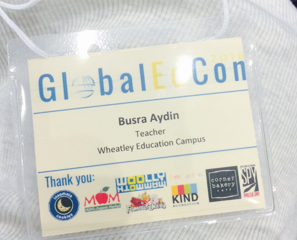 ProfessorBAydin's tweet photo. Honored to be selected to represent Wheatley EC #globaledcon18 @WheatleyDCPS @DCGlobalEd @dcpublicschools https://t.co/rQXX30mdyk