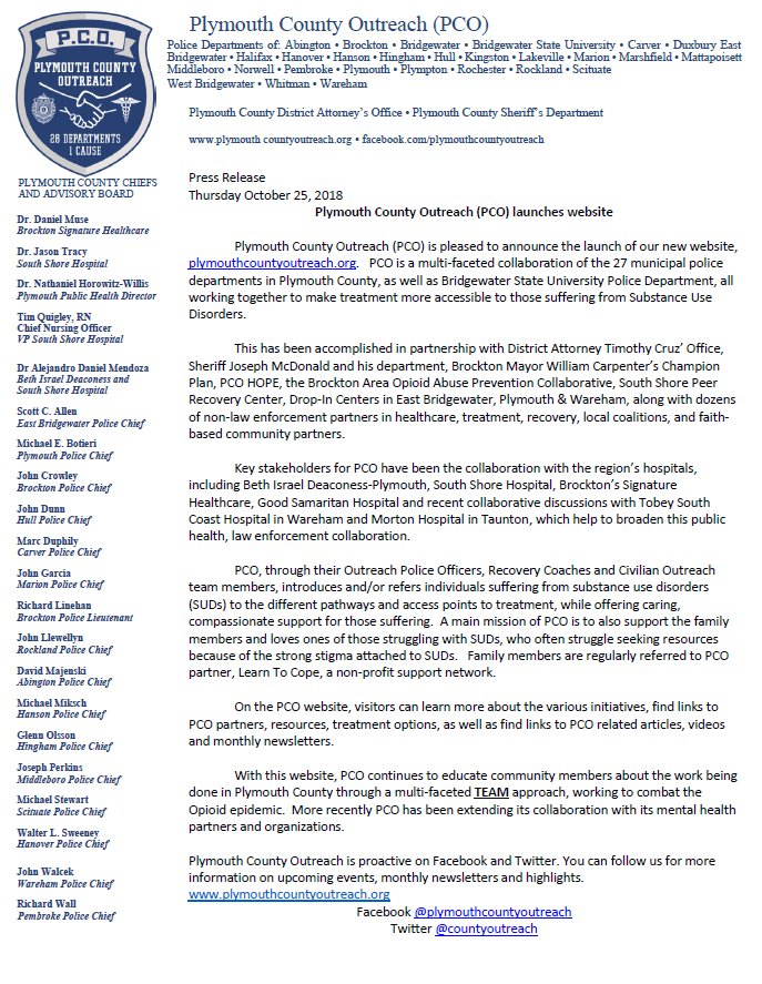 CountyOutreach's tweet image. PCO is pleased to announce the launch of our NEW website plymouthcountyoutreach.org
