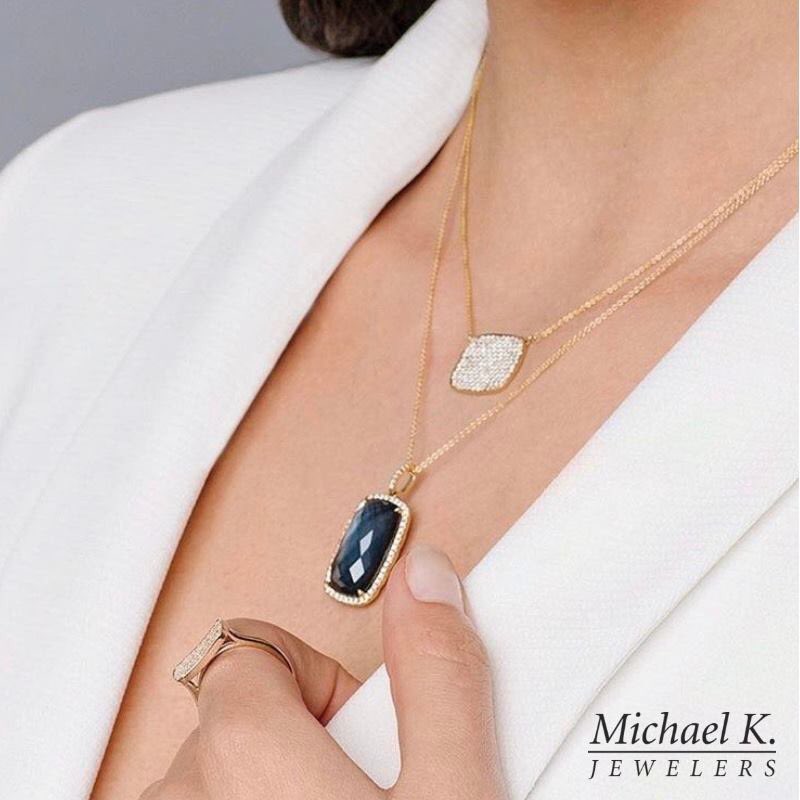 Looking forward to the weekend with our favorite #hematite pendent. 
#MichaelKJewelers #Dovesjewelry #jewelry #pendant #necklace #gold #diamond #diamonds #finejewelry #happyfriday #TGIF #Jewerlyaddict #fashion #style #diamondfashion #diamondnecklace #fallfashion #falltrend #gems
