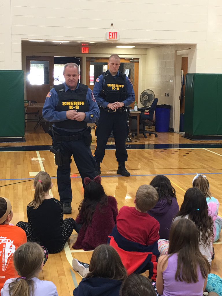 When teachers and the chief of police collaborate, you end up with an amazing assembly led by the Morris County K9 Unit. Thank you for visiting us Spike, Detective Adamsky and Detective Granato. <a href="/RandolphSchools/">Randolph Schools</a> <a href="/jessrodvelez/">Jessica Velez</a> <a href="/KruseLisa/">Lisa Kruse-Marcus</a> <a href="/CGiousios/">Christine Giousios</a> @ToniCompel Mrs. Cervona.