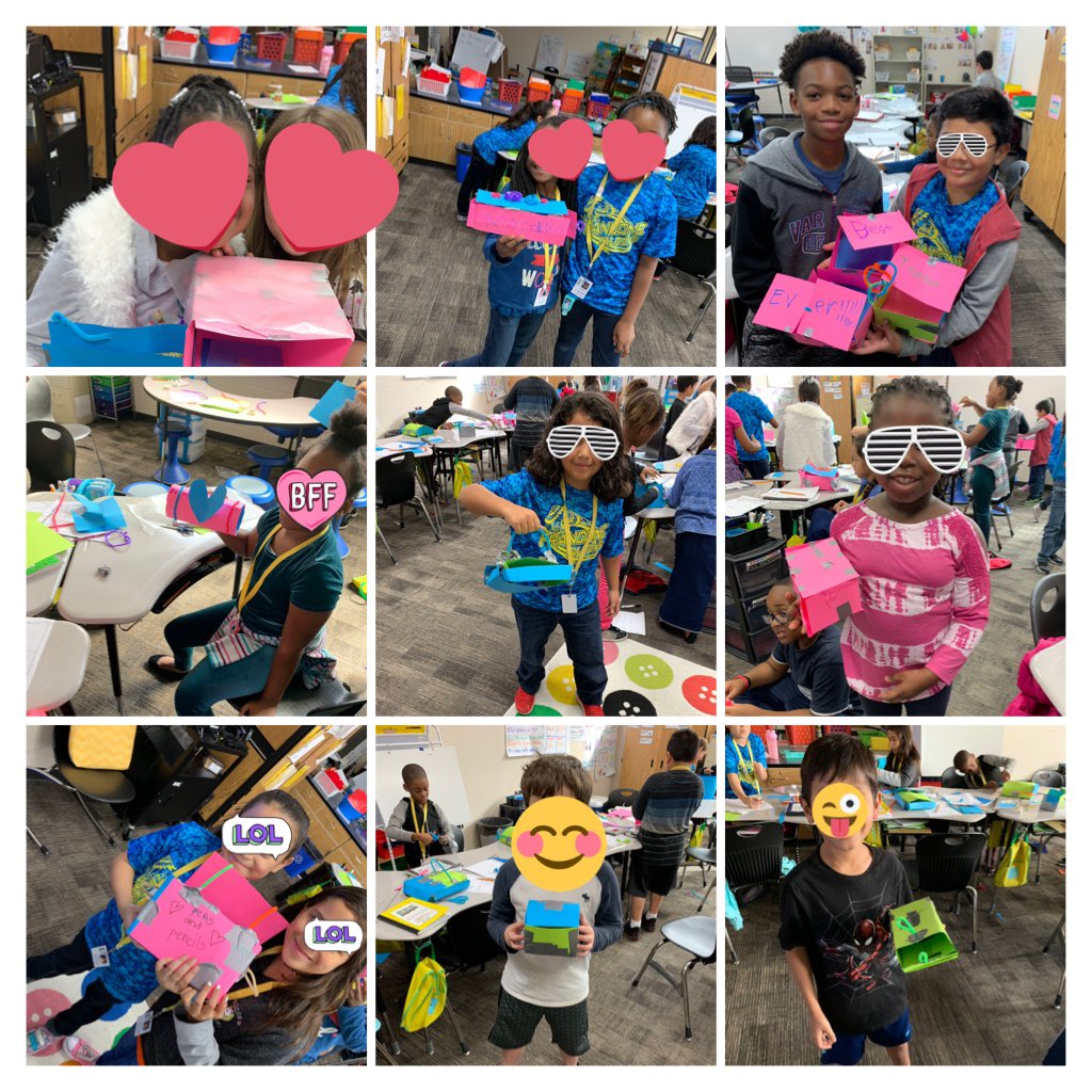 MsGCeballos's tweet photo. Day of Design was HIT! Final products (pencil boxes) were GREAT... 3rd is the BEST... #engineersinthemaking #cfisddayofdesign @FranconeElem https://t.co/Hnz8Qr1WtO