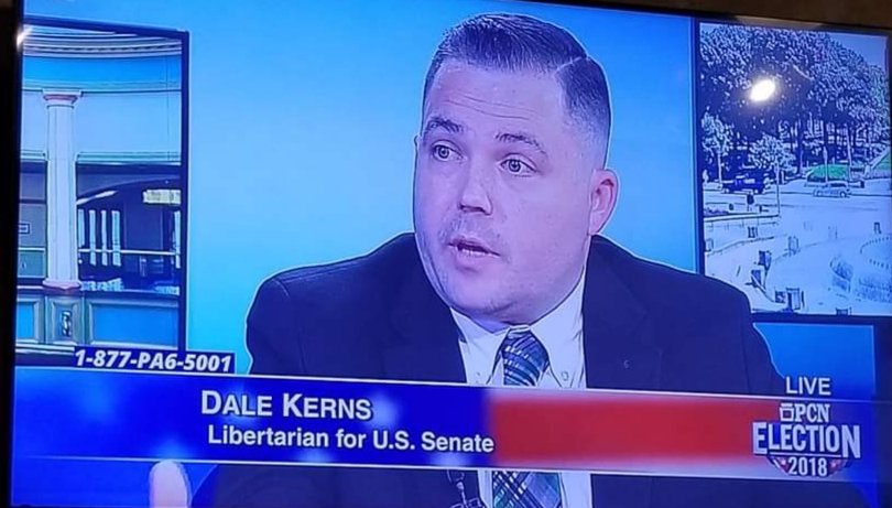 DaleKernsJr's tweet photo. Have you ever felt like you only had two terrible candidates to choose from and really wished someone new would come along & help you find your way home? Vote #Kerns4Senate November 6th and leave @louforsenate and @SenBobCasey at the alter. Say "No More" #pasen #NewWay4Pa #lp18 https://t.co/En35mz3yZS