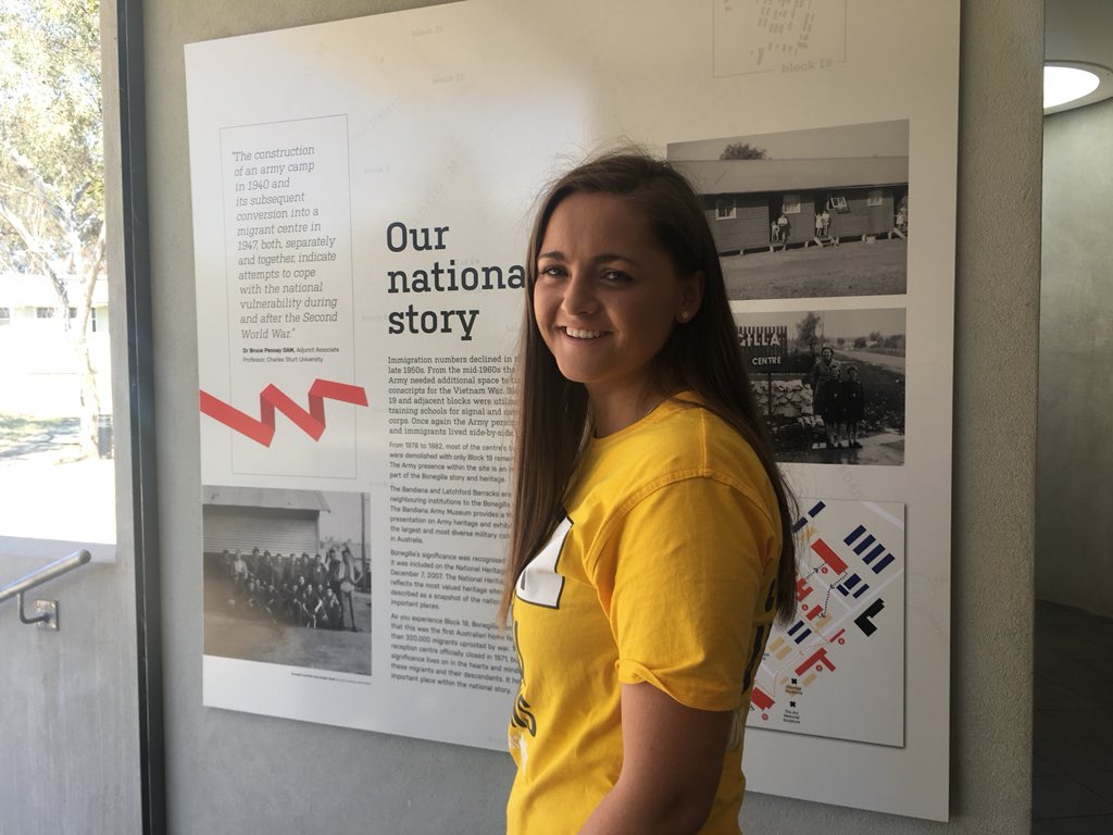 JacHawkinss's tweet photo. A moving experience & insight at the #Bonegilla Migrant Reception & Training Centre. It was the largest & longest operating reception centre in the post-war era. 300,000+ migrants passed through its doors between 1947-1971. A significant part of Aus #history & our community. https://t.co/igOKPFqdcV