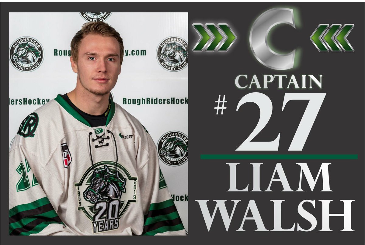 RidertownUSA's tweet photo. CONGRATULATIONS to our RoughRiders 2018-2019 team captains! @lilwalshie99 @Jpolin11 @kyleloofty15 https://t.co/geQ3R6qc3b