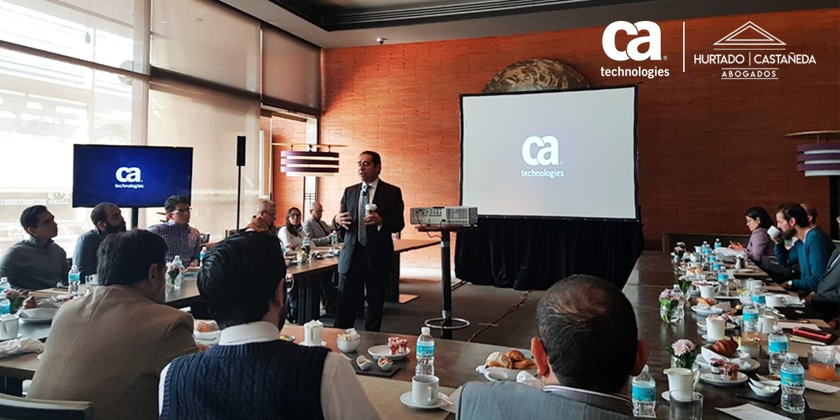 CA Technologies LATAM tweet media