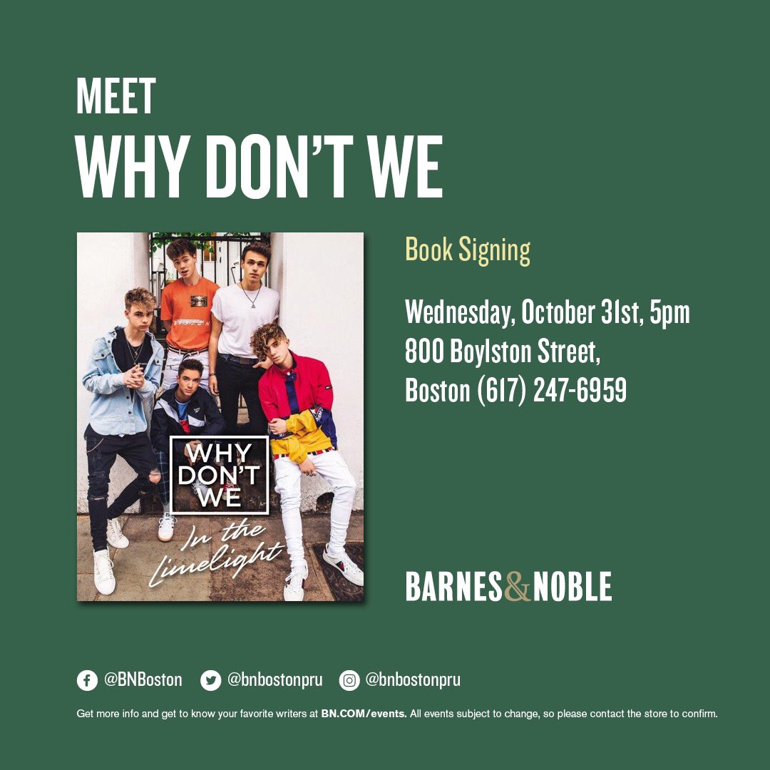 Barnes Noble Boston On Twitter Need We Say More