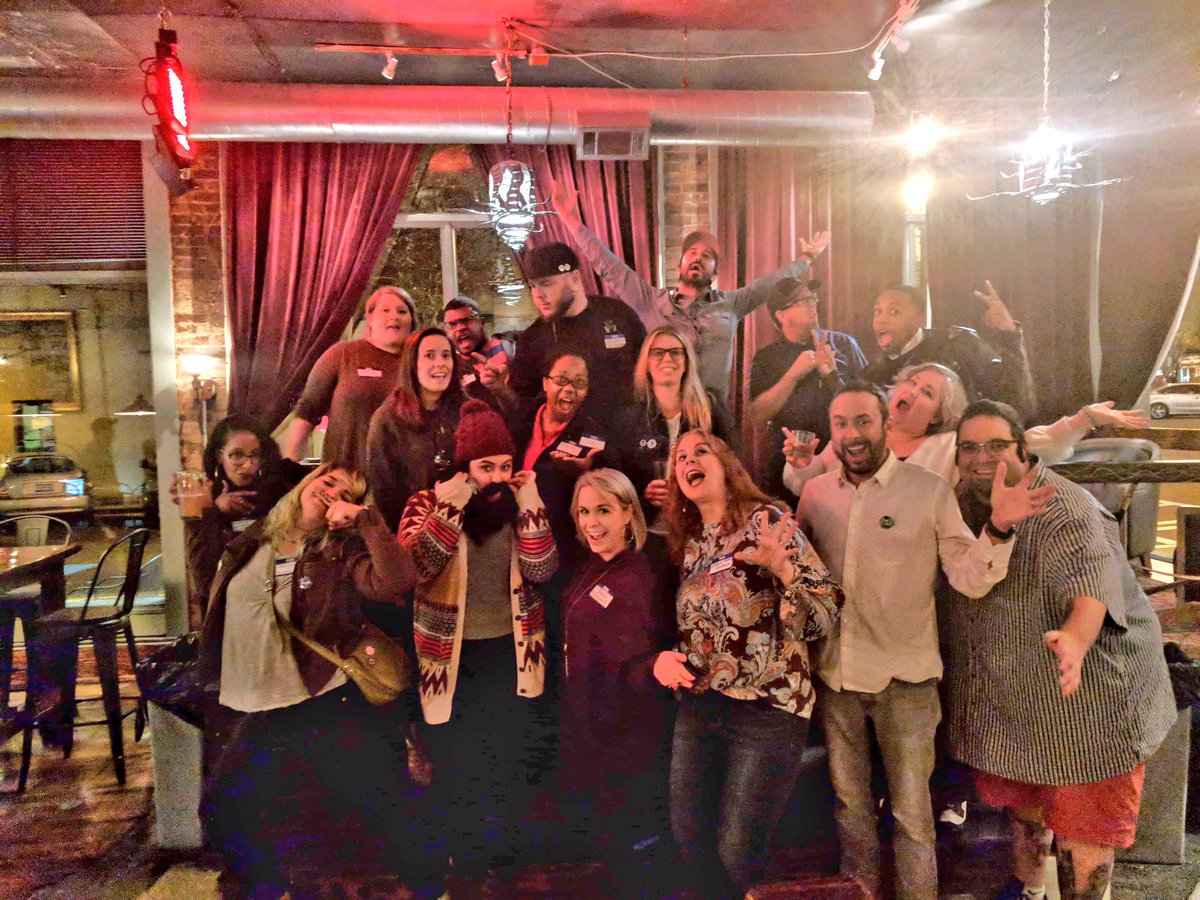 AAFAugusta's tweet photo. Great group last night for our first Creative Roundtable After Hours! What was your favorite part? https://t.co/bplk7dqyAS