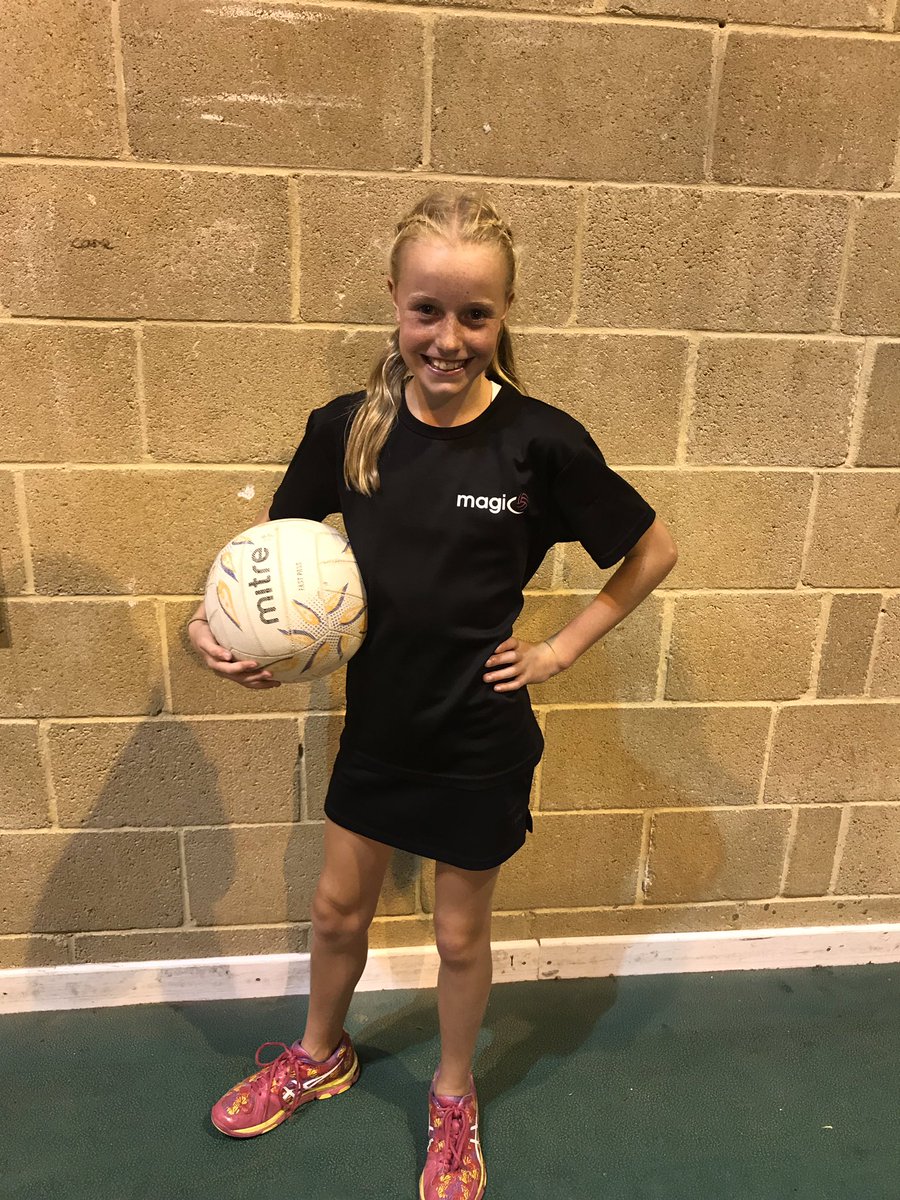 MagicNetball's tweet photo. Special Shoutout to Anna in U12s!Anna has been working her socks off at training & at home with her fitness & wall work!Keep up the fab attitude-really proud of you &all our Magic girls who are putting in so much extra effort. Work hard & get the court time! 💪🏻 #earnyourposition https://t.co/qAyTYzFURU