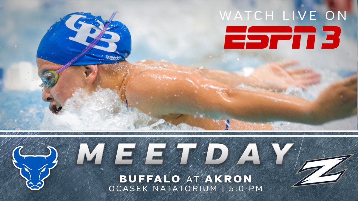 UBuffaloSD's tweet photo. MEETDAY! Tune in to ESPN 3 at 5:00 pm to watch us take on MAC rival Akron! #UBhornsUP 

WATCH HERE 👇:
https://t.co/Q2V1k3q0Uw https://t.co/9P5upAORS4
