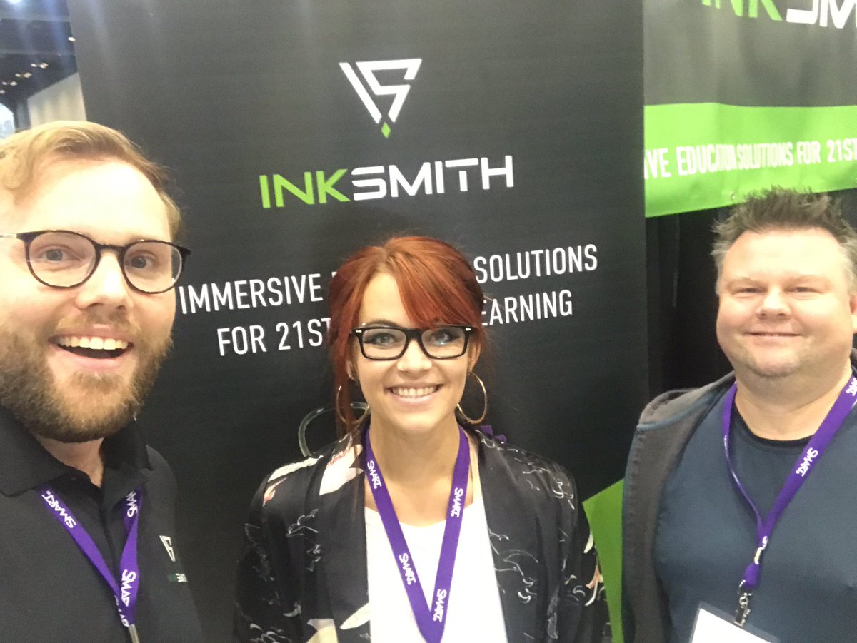 Congratulations to our final #conedtech raffle winners! <a href="/Eryn_Starman/">Eryn Marie</a>, <a href="/the_pezzy/">Andy Pezzack 🌎</a>, <a href="/jenwhyme/">Jennifer Young</a>, <a href="/jmcloutier/">Jean-Marc Cloutier</a>, and Dexter Gilbert of FVSD, come see us at booth 105 to collect your robots!