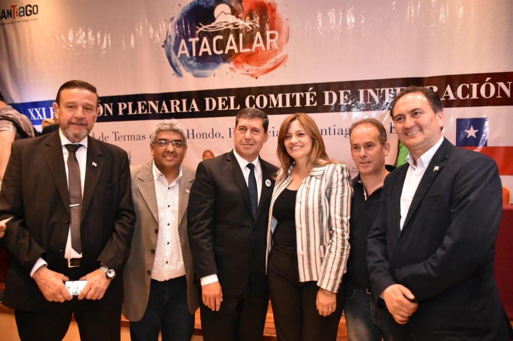 Junto a @SergioGCasas y mis compañeros diputados participé de la XXI Reunión Plenaria del Comité de Integración #ATACALAR.
Trabajando juntos podemos lograr una #IntegraciónRegional que verdaderamente beneficie a nuestra gente!