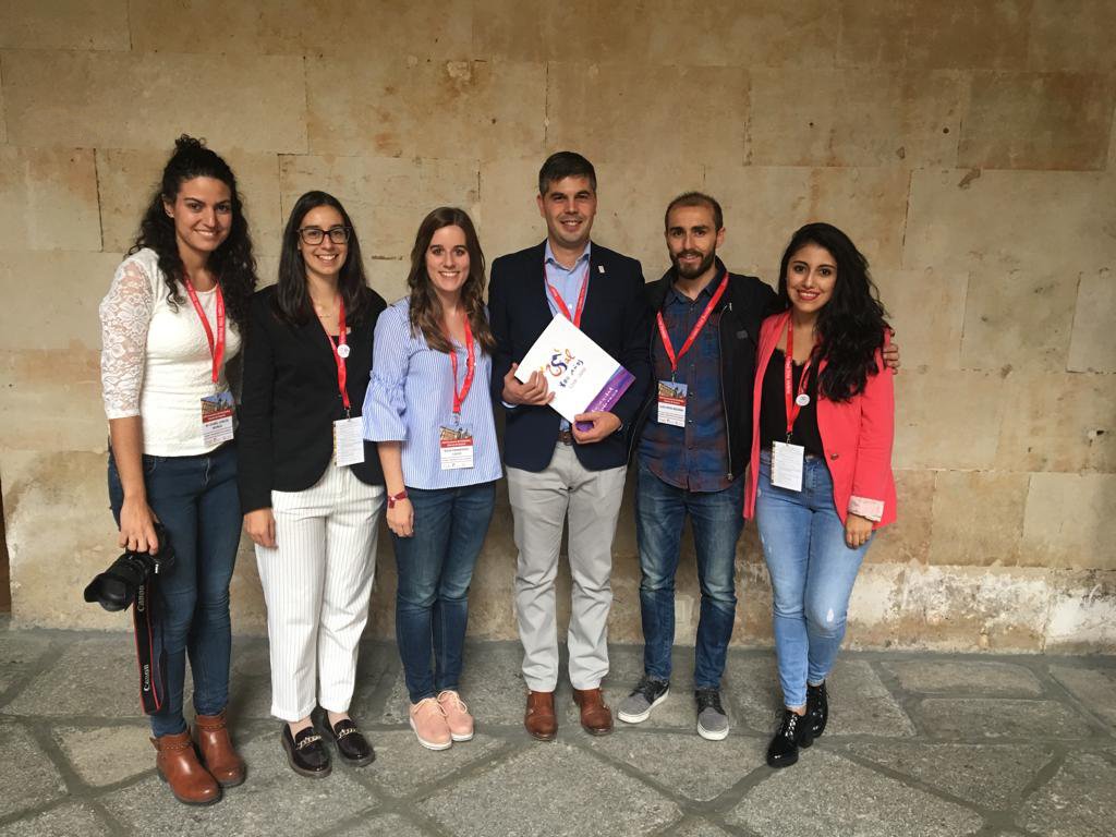 alumniusal's tweet image. El equipo de @alumni_usal da por concluido el XXII Encuentro #AlumniEspaña2018. Ya tenemos todo listo para el nombramiento de Socios de Honor y entrega de #PremiosALUMNI que dará comienzo mañana a las 12:30h en el Paraninfo de la @usal