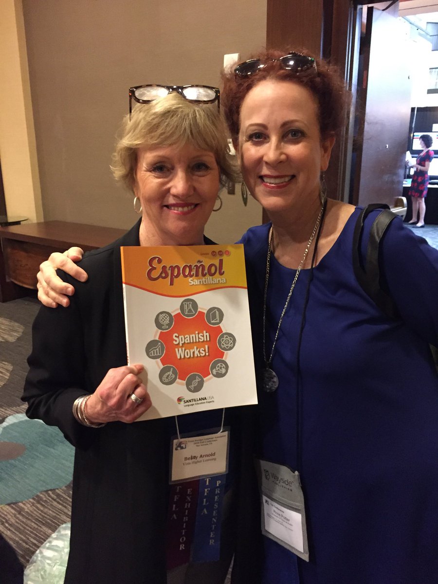 NorahLulicJones's tweet photo. @RoseMPotter @francesarnold #corell @vhl_online #TFLA18 Happy authors, happy educators changing students’ lives! https://t.co/6HllV9QxJn