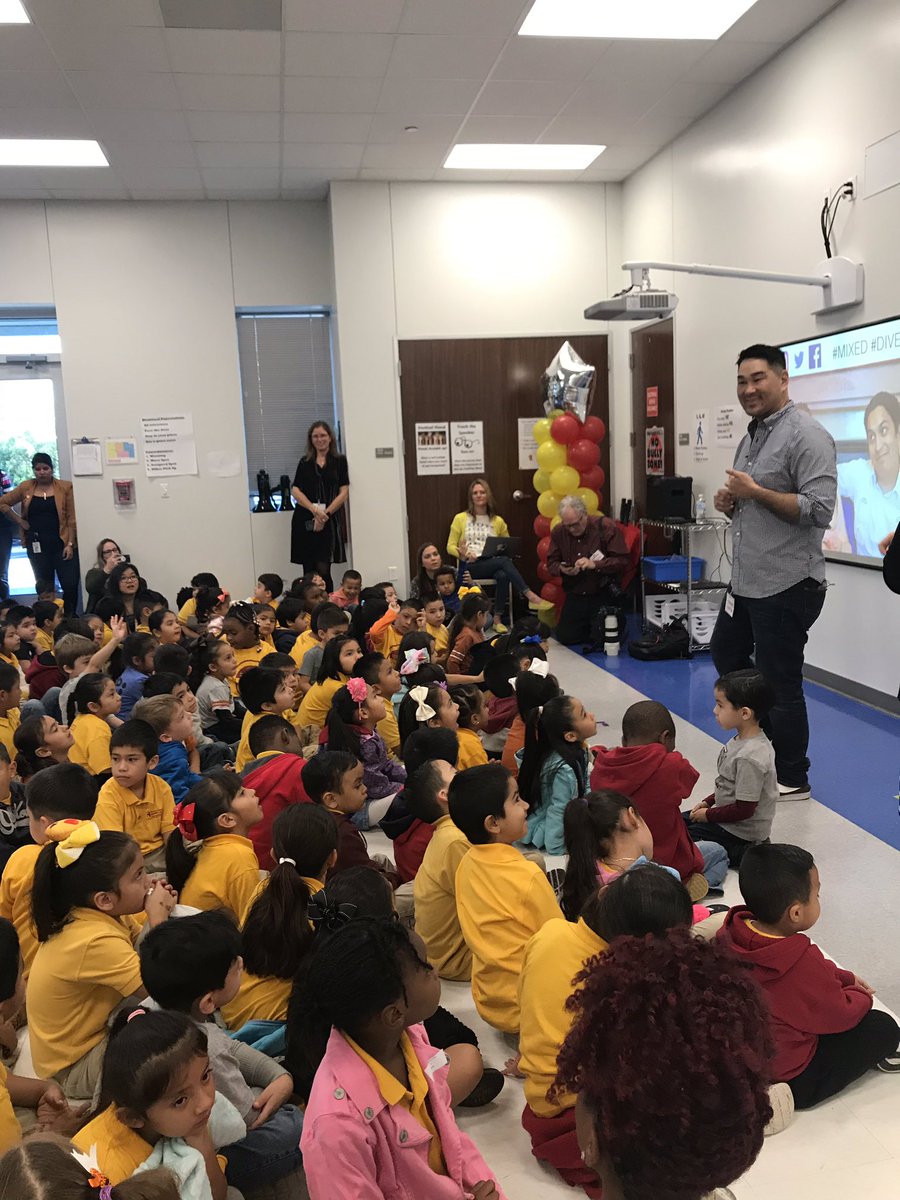 mrsgarcia1688's tweet photo. Reading Rockstars year #3 was a huge success!!!! Feeling beyond thankful for amazing authors who came to visit our KIPPsters!!!! @arreechung @MaryPopeOsborne #nataliepopeboyce #ryancalejo @kellycdoyle #kippjoy #kippatx #kacd #kipp #bringingliteracytolife https://t.co/Mt55f4Mnre