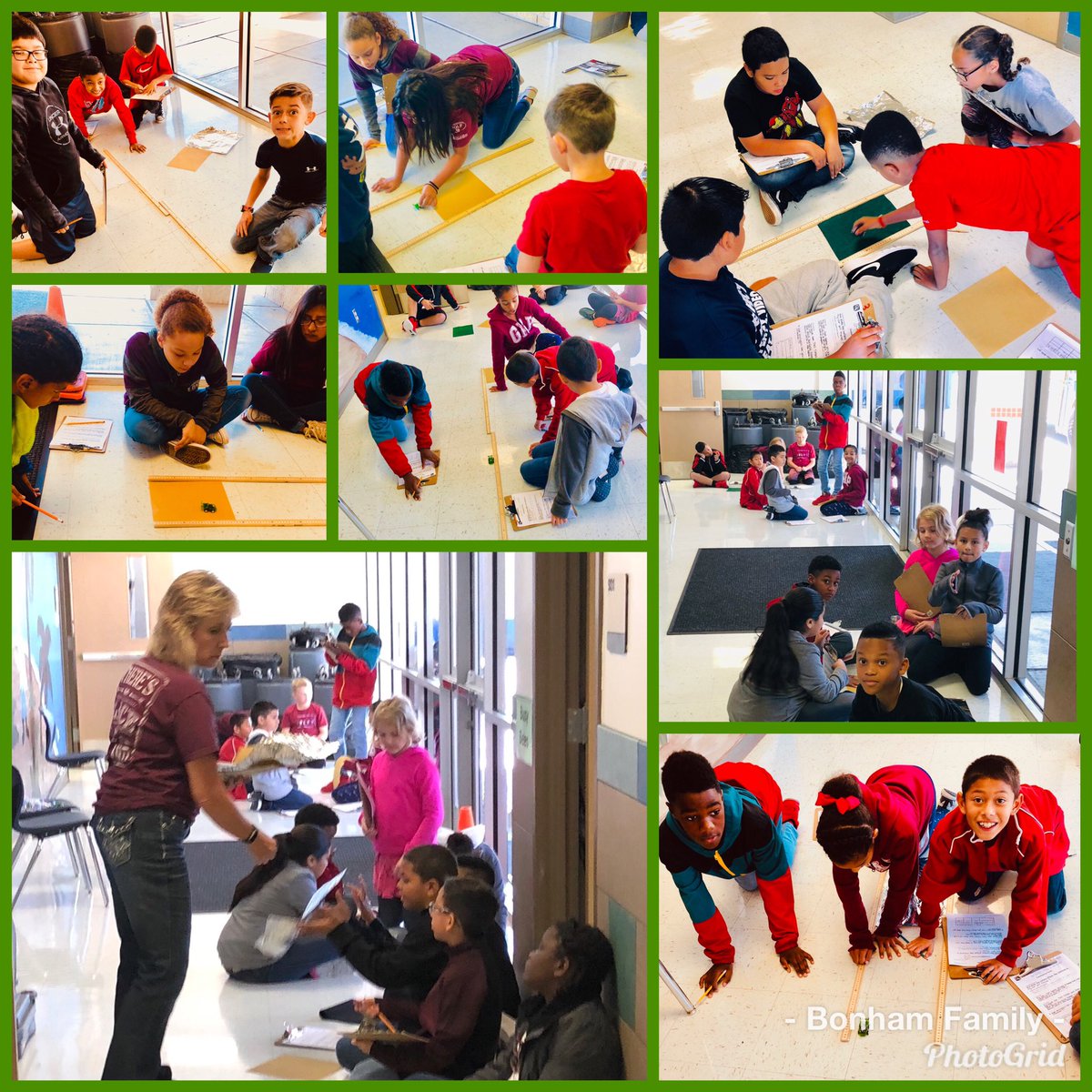 Bonham_BISD's tweet photo. @BryanISD Caught @jeanwiersig class testing how friction of the track/road surface affects the distance a toy car will travel. Our Buccaneers were very excited during their activities! #TelltheStory #OpportunityAwaits #wemakesciencefun #E8 https://t.co/WPsSqhw1je
