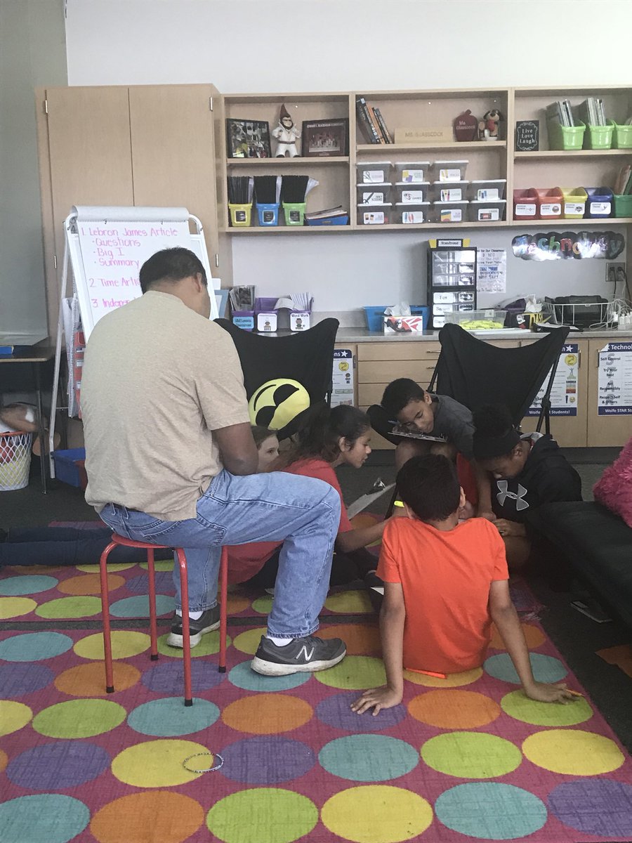 We love our #WatchDog Dad, Mr. Izu! #WEinKaty 🐶📚