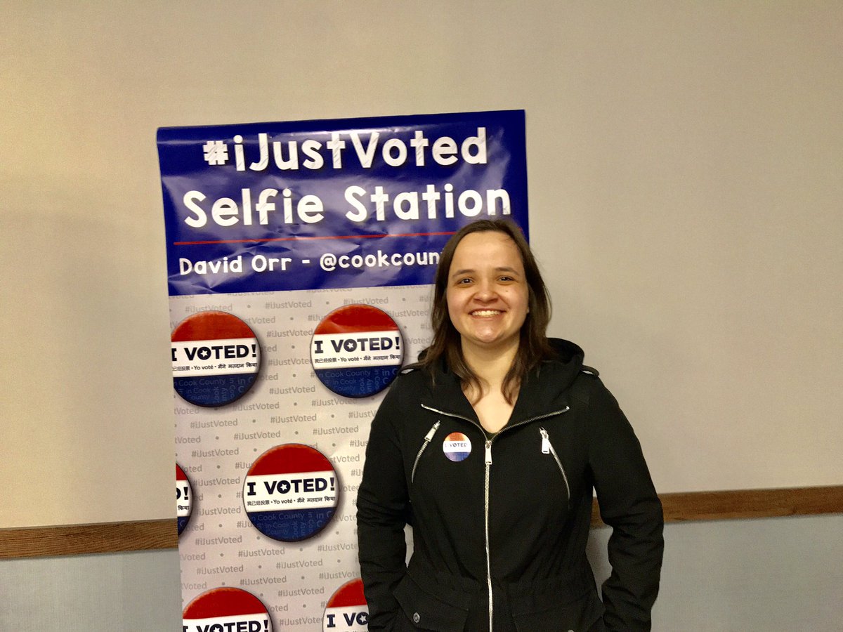 laurengrimaldi_'s tweet photo. The past four years under Bruce Rauner have been a disaster. I voted for @JBPritzker and many progressive Democrats who will fight to protect our rights. I’ll never give up on making our country a better place to live and that is why I vote. #PTPVotes #VotingMatters https://t.co/sLNIX26Qv8