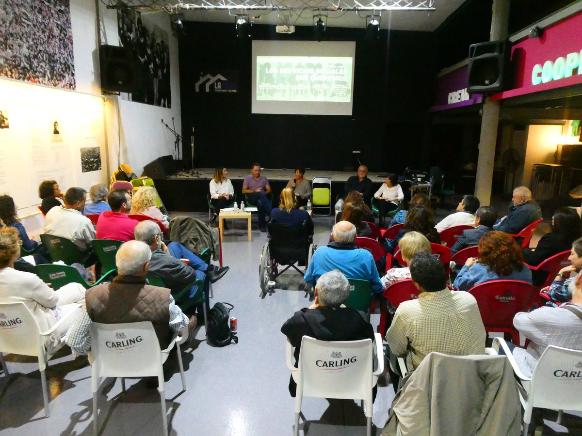 Debatimos sobre los Servicios Sociales que queremos en Málaga.
#GanarMàlaga2019
Faltan profesionales y recursos, donde la pobreza alcanza en Andalucía el 37% de la población
#adelanteAndalucia
<a href="/IUMalaga_ciudad/">IU Málaga Ciudad</a> <a href="/iuandalucia/">IU Andalucía🔻</a>