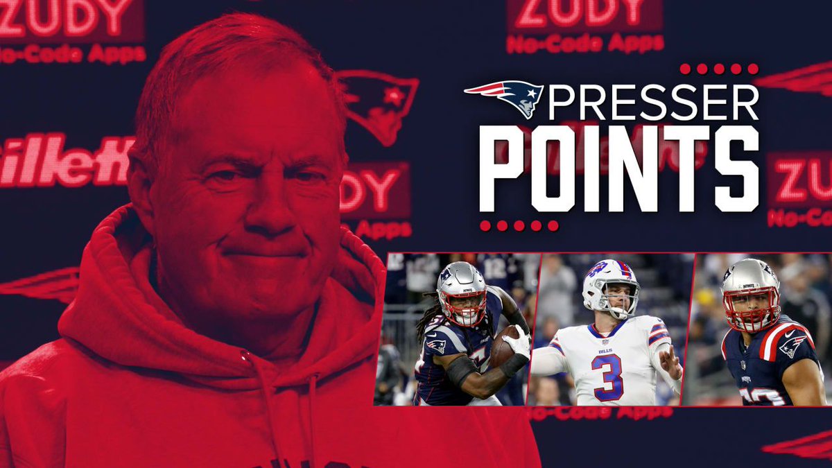 Patriots's tweet photo. An in-depth discussion on special teams personnel awareness topped the highlights from BB's Friday presser.

@pfwpaul breaks it down: https://t.co/8noabuv00b https://t.co/Rs6o50eniR