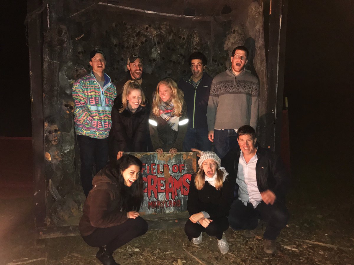 Scary times at <a href="/FieldofScreamMD/">Field of Screams MD</a> #hauntedtrail #haunted