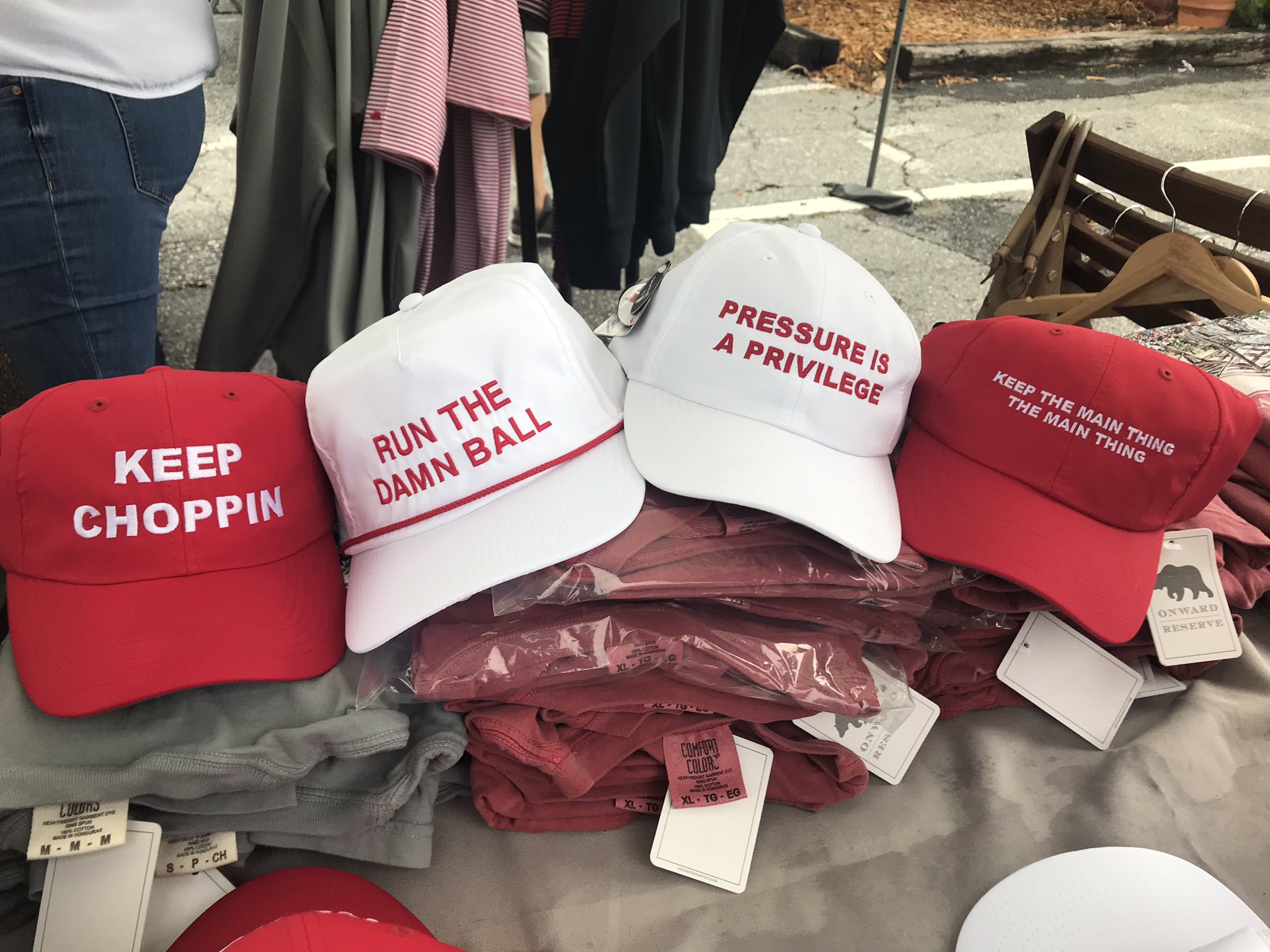 run the ball hat