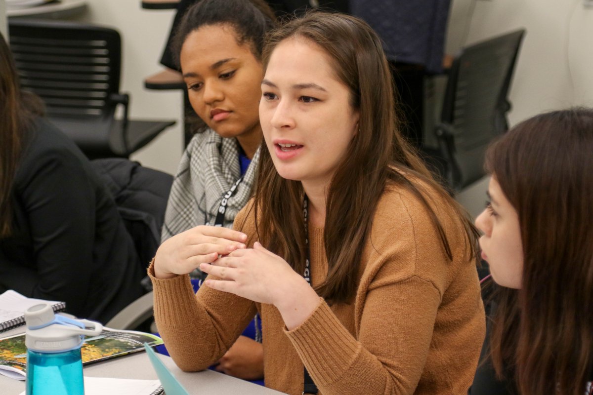 WestPoint_USMA's tweet image. #USMA cadets and students from colleges throughout the world are participating in the 70th annual SCUSA this week at West Point. Conference participants work in roundtables and work to create various policy proposals to address this year's conference theme Cooperation Reimagined