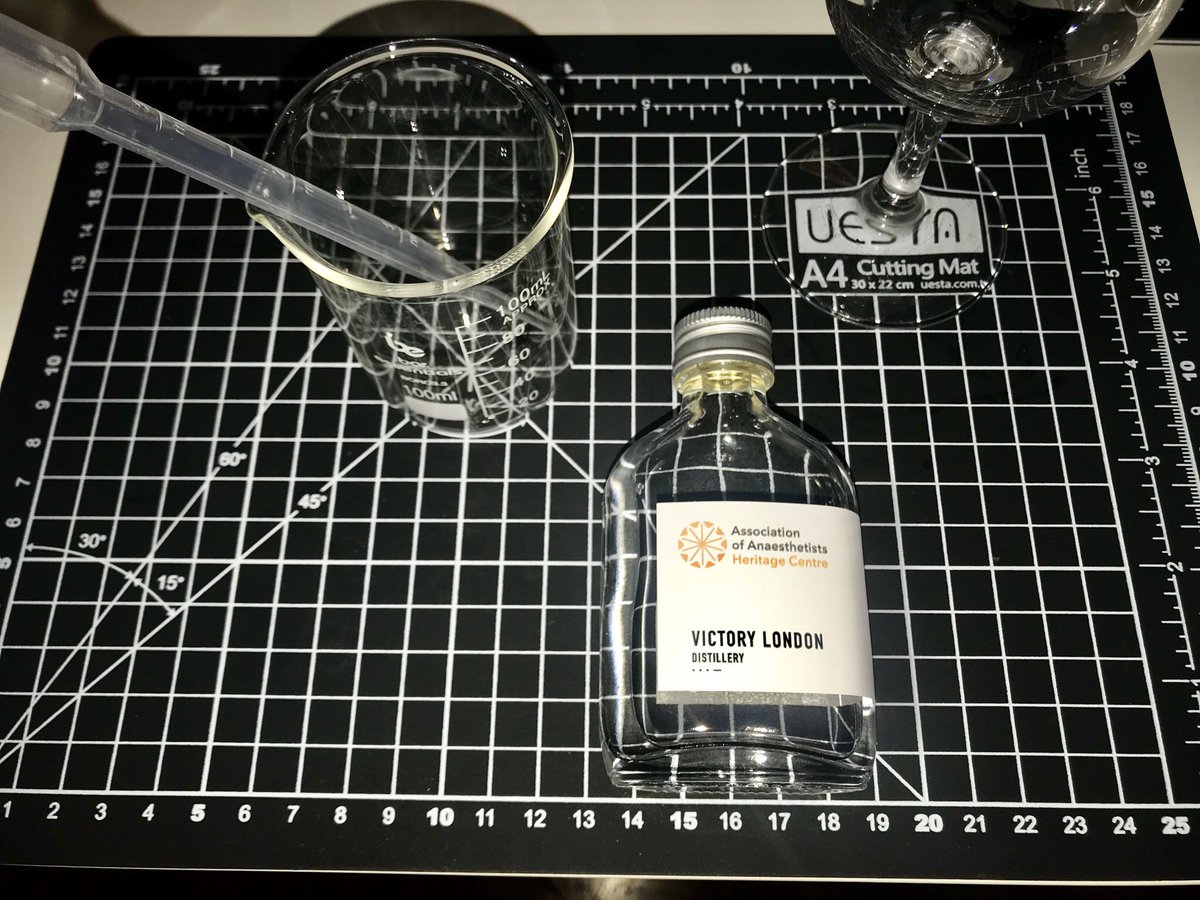 Assoc_Anaes's tweet photo. The #gin masterclasses with Victory distillery have started! Their gin contains 10 different botanicals. Our guests are making their own botanical selections to create a unique bottle to take away! 🌱🍸 #BrilliantBotany
#AnaesthesiaLates #MuseumsAtNight https://t.co/db09LJN6Uq
