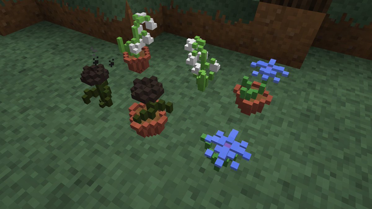 Creatorlabs New Snapshot Version Of 3dcreatorcraft For Minecraft 1 14 Available Adding The New Flowers Walls And Signs Take A Look At Them Download T Co U93sgxavhu T Co 0vnqri8ov5