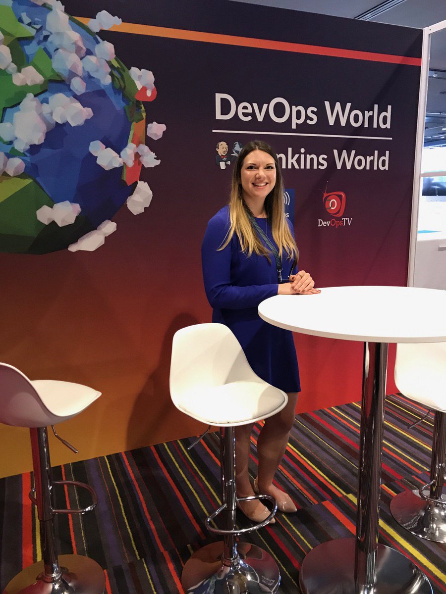 PANcomm's tweet photo. Our very own Harper Schmidt (@harperschmidt) has been doing big things this week at @devopsworldconf in Nice, France! Congrats to #client @CloudBees for another successful event. #DevOpsWorld | #JenkinsWorld https://t.co/T43MTJyXUE
