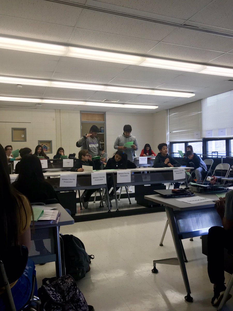 j_boggs14's tweet photo. Really awesome things going on in 7th grade! Students completed their Salem Witch Mock Trails today! Great work by the students and their teachers @MrsVasilakos @MrsHenry_LA #ASD4All #ASD4Tech https://t.co/VrFJuOXi4R