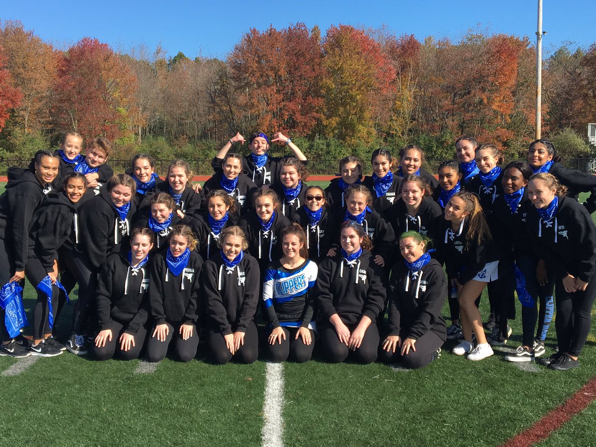 ClipperDance's tweet photo. PEP RALLY 2018!! #ClipperCrew #DanceTeamFam @gobluechs https://t.co/KXns4CYH2s