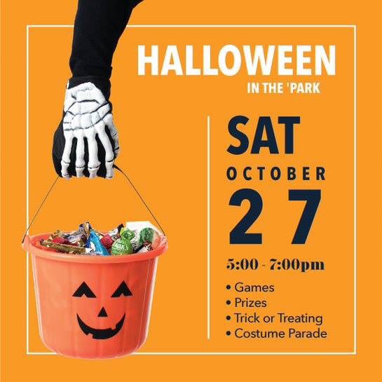 Have a spooky good time with <a href="/ShopNorthparkMS/">ShopNorthparkMs</a> and Parents &amp; Kids at Halloween in the 'Park! Activities, trick-or-treating, &amp; costume parade!