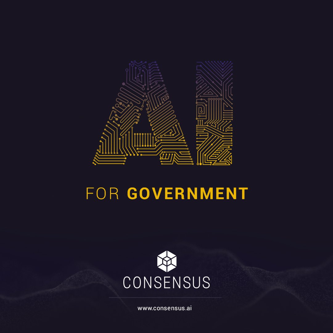 consensus_ai's tweet image. The benefits of blockchain and #AI for government-scale operations are immense. #ConsensusAI will deliver a full-stack, ready-made platform for governments that tackles technical challenges so agencies don&apos;t have to build from scratch or conduct trial and error phases. $SEN
