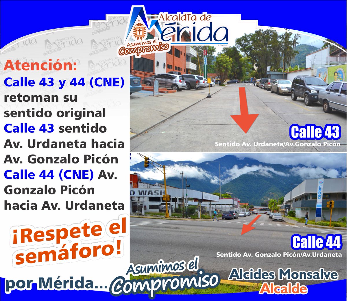 Alcaldía de Libertador Mérida (@_alcaldiamerida) on Twitter photo 