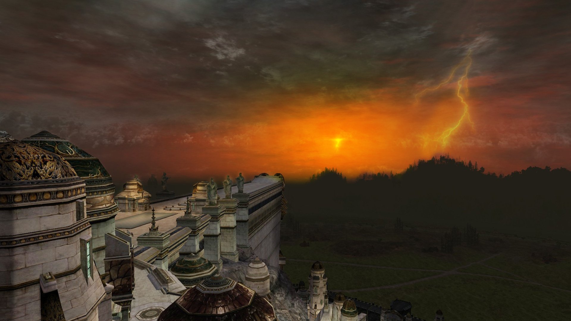 Minas tirith HD wallpaper