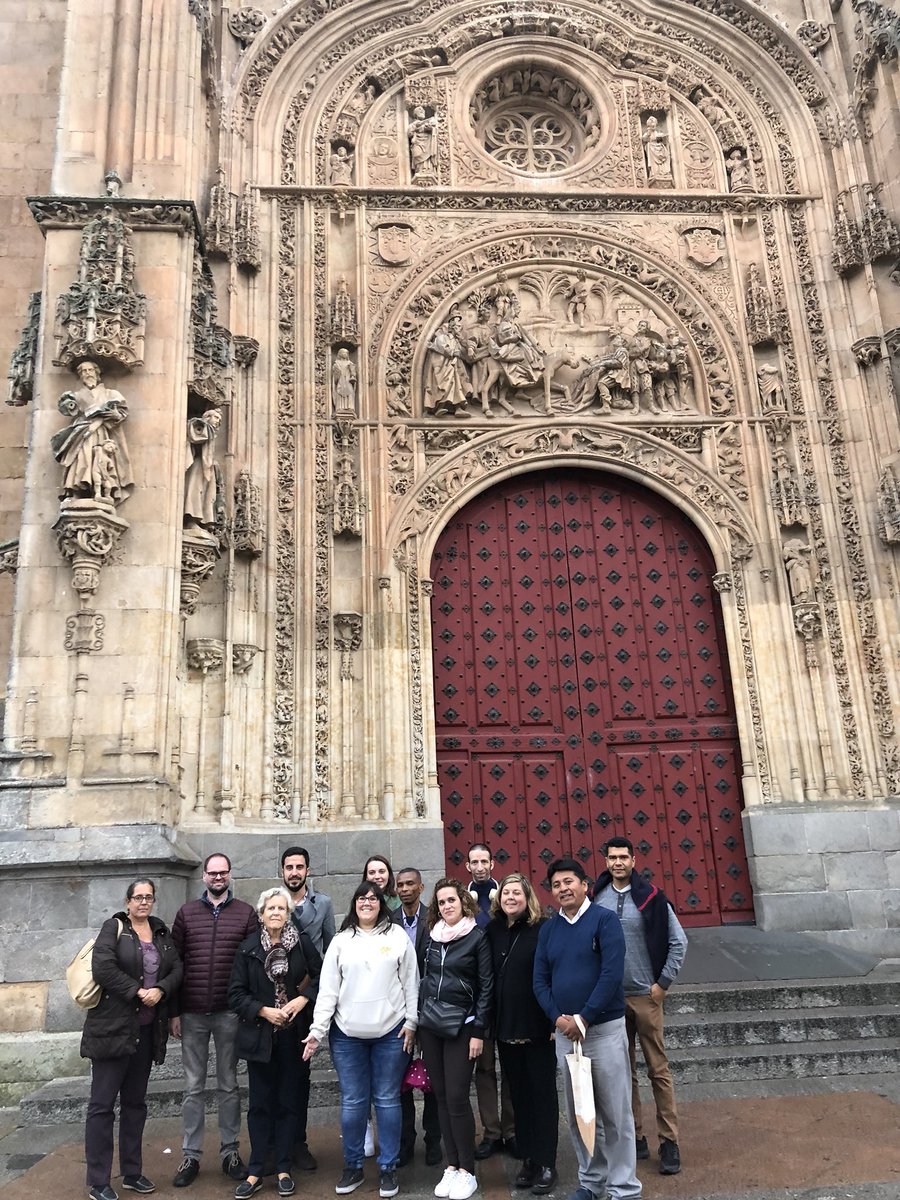 TEEMConference's tweet photo. Great tour through the city center. Thanks to @turismsalamanca for its support!!! #TEEM2018 https://t.co/sZrygNhvaF