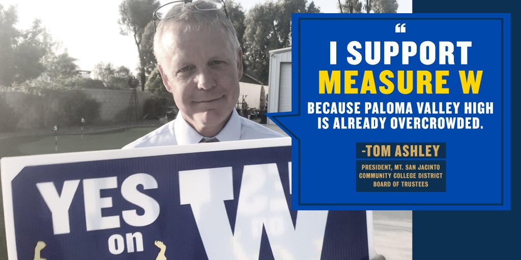 VoteYesOnW's tweet photo. Crowded schools are unsafe and limit educational opportunities. Menifee desperately needs an additional high school β itβs the only way to solve the overcrowding problem. This November, Vote Yes on Measure W.
https://t.co/ziQAQzDPN3
#Menifee #Perris #Nuevo #Romoland https://t.co/zglc2nVx2B