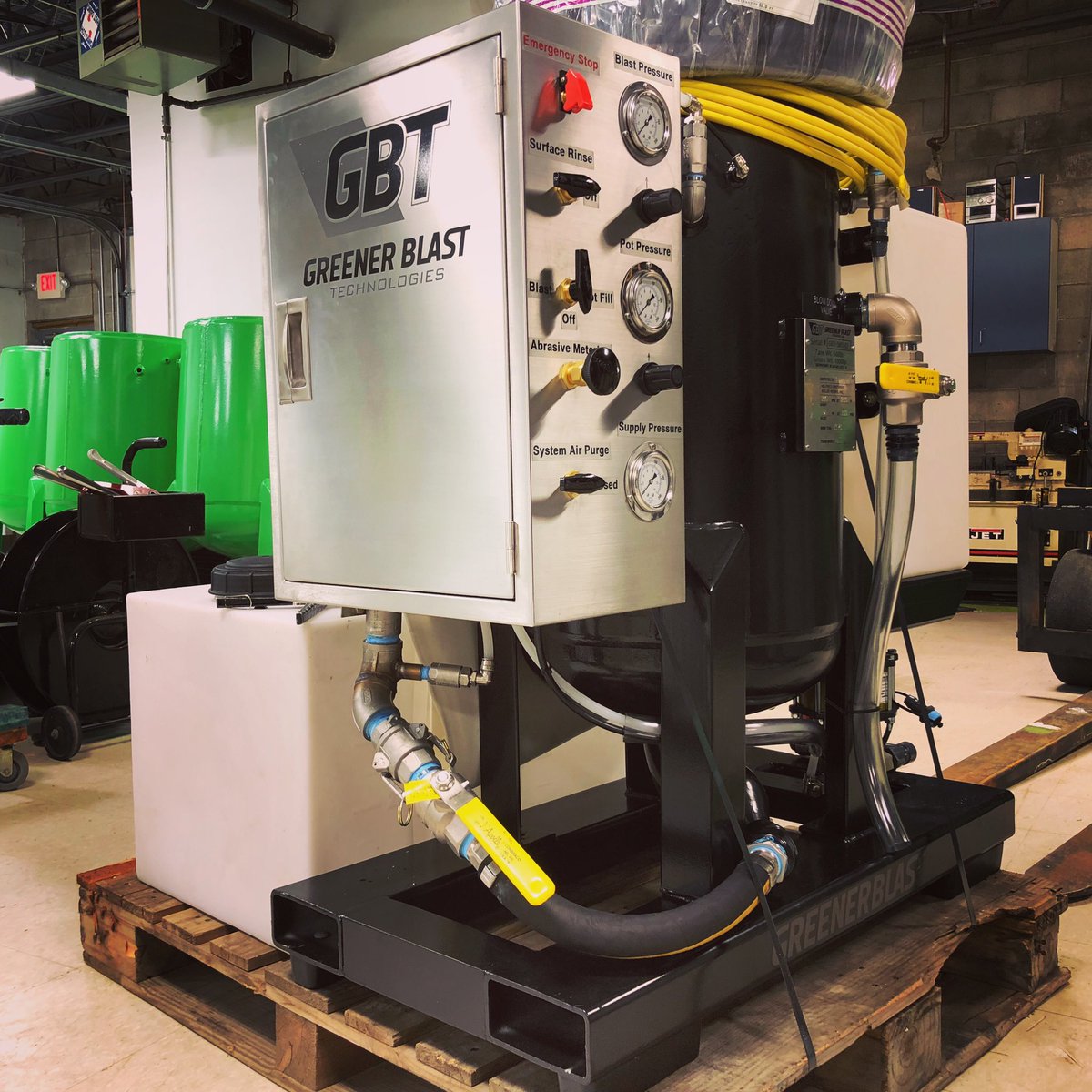 GreenerBlast's tweet photo. Another Greener Blast unit entering the work force! https://t.co/QdkNvoL8zj