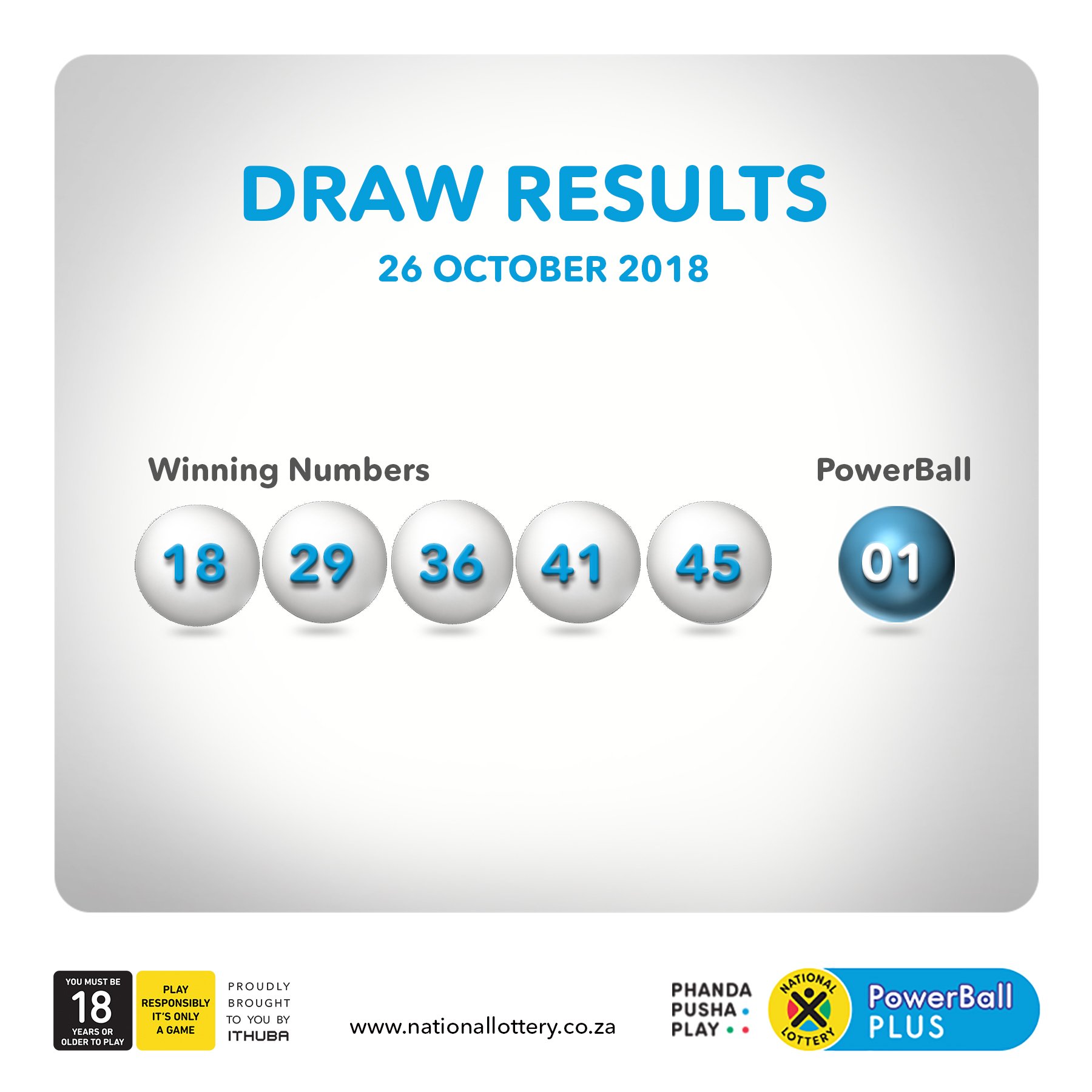 Lotto plus powerball results 26 october 2018 deals