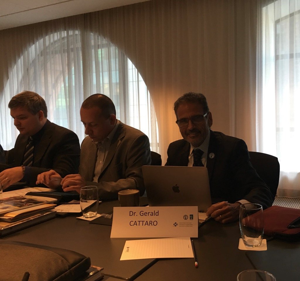 Dr. Jerry Cattaro sharing his wisdom at the European Council of Catholic Education in beautiful Scotland!