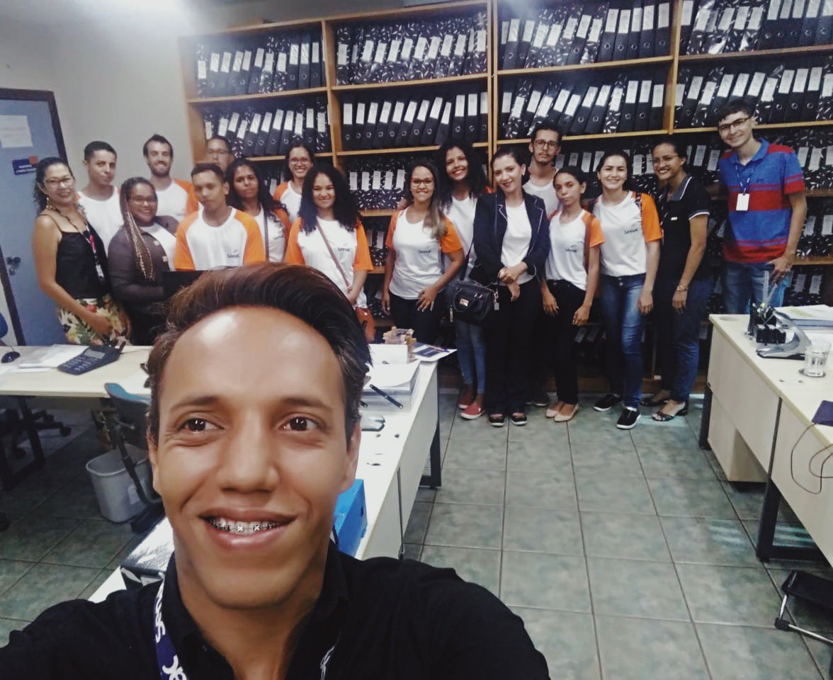 senacto's tweet photo. Nossos alunos não param!
A turma de Assistente Financeiro de Taquaralto visitou no Senac Palmas e foram recepcionados pela gerente financeira Claudia, conheceram os setores de contabilidade e tesouraria.
#Taquaralto #Palmas #AssistenteFinanceiro #Senac https://t.co/OfZOM5bWHc